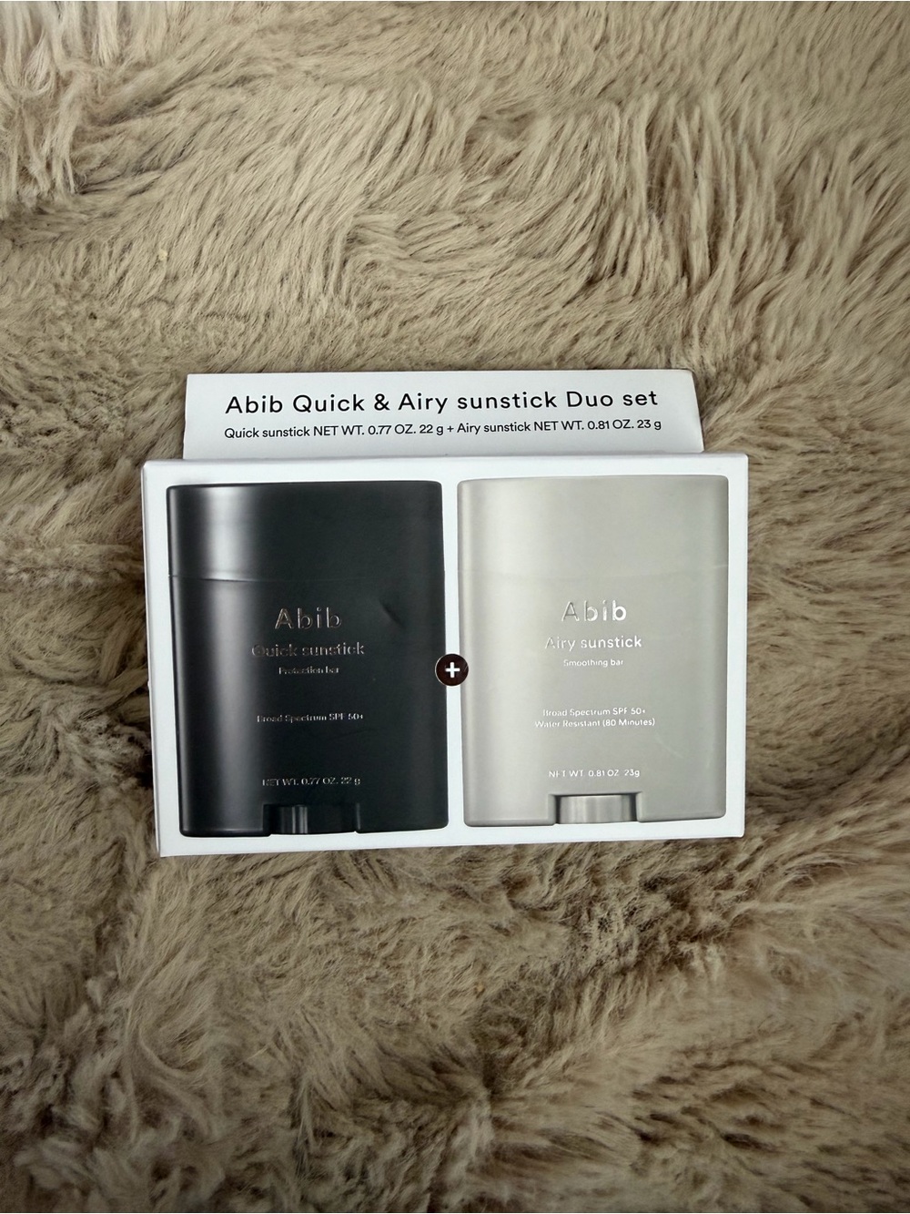 Abib Quick & Airy Sunstick Duo Set